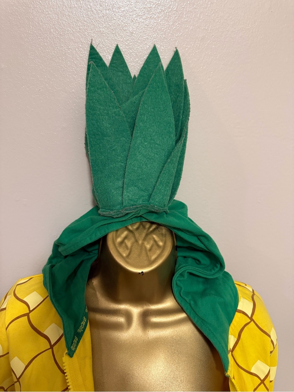 Tipsy Elves Pineapple Onesie/Zipper Jacket with Hood - Picture 2 of 6